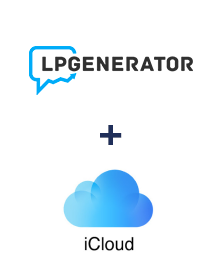 Интеграция LPgenerator и iCloud Интеграция LPgenerator и iCloud