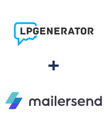 Интеграция LPgenerator и MailerSend Интеграция LPgenerator и MailerSend