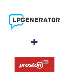 Интеграция LPgenerator и Prostor SMS Интеграция LPgenerator и Prostor SMS