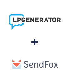 Интеграция LPgenerator и SendFox Интеграция LPgenerator и SendFox