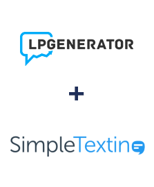 Интеграция LPgenerator и SimpleTexting