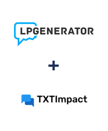 Интеграция LPgenerator и TXTImpact Интеграция LPgenerator и TXTImpact
