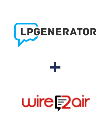Интеграция LPgenerator и Wire2Air Интеграция LPgenerator и Wire2Air