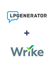 Интеграция LPgenerator и Wrike Интеграция LPgenerator и Wrike