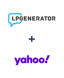 Интеграция LPgenerator и Yahoo! Интеграция LPgenerator и Yahoo!