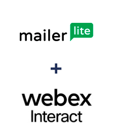 Интеграция MailerLite и Webex Interact