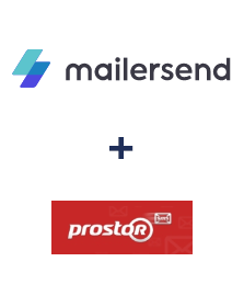 Интеграция MailerSend и Prostor SMS