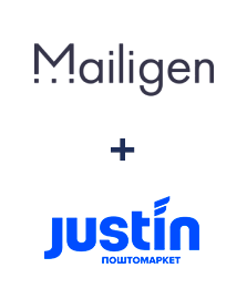 Интеграция Mailigen и Justin
