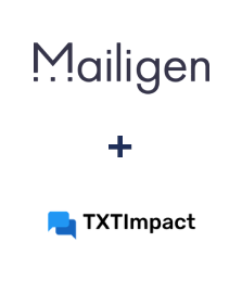 Интеграция Mailigen и TXTImpact