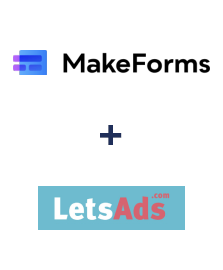 Интеграция MakeForms и LetsAds