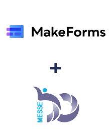 Интеграция MakeForms и Messedo