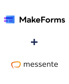 Интеграция MakeForms и Messente