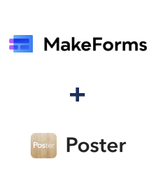 Интеграция MakeForms и Poster