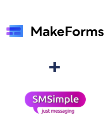 Интеграция MakeForms и SMSimple Интеграция MakeForms и SMSimple