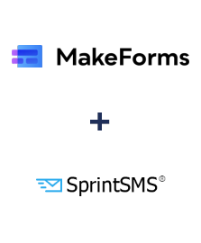 Интеграция MakeForms и SprintSMS