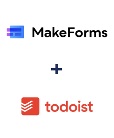 Интеграция MakeForms и Todoist