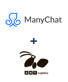 Интеграция ManyChat и ANT-Logistics