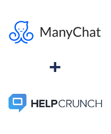 Интеграция ManyChat и HelpCrunch
