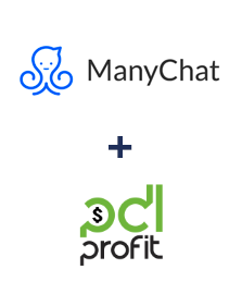 Интеграция ManyChat и PDL-profit