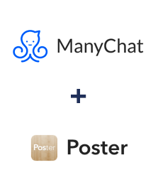 Интеграция ManyChat и Poster