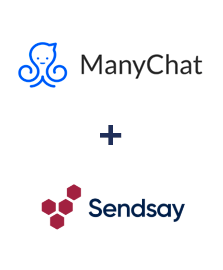 Интеграция ManyChat и Sendsay