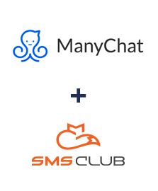 Интеграция ManyChat и SMS Club