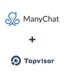 Интеграция ManyChat и TopVisor