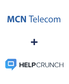 Интеграция MCN Telecom и HelpCrunch Интеграция MCN Telecom и HelpCrunch