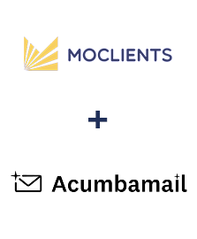 Интеграция Moclients и Acumbamail