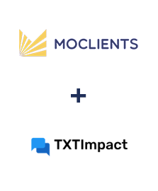 Интеграция Moclients и TXTImpact