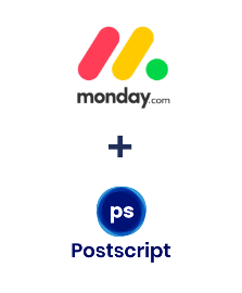 Интеграция Monday.com и Postscript
