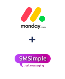 Интеграция Monday.com и SMSimple Интеграция Monday.com и SMSimple