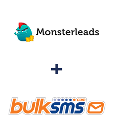 Интеграция Monster Leads и BulkSMS