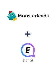 Интеграция Monster Leads и E-chat