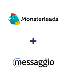 Интеграция Monster Leads и Messaggio