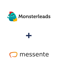 Интеграция Monster Leads и Messente