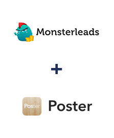 Интеграция Monster Leads и Poster