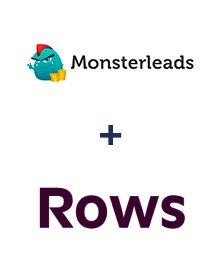 Интеграция Monster Leads и Rows