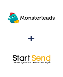 Интеграция Monster Leads и StartSend