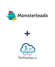 Интеграция Monster Leads и TheTexting