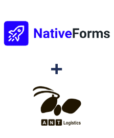Интеграция NativeForms и ANT-Logistics