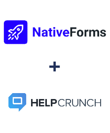 Интеграция NativeForms и HelpCrunch