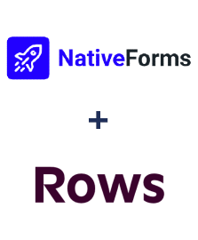 Интеграция NativeForms и Rows