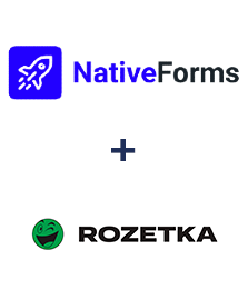 Интеграция NativeForms и Rozetka