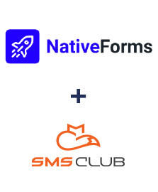 Интеграция NativeForms и SMS Club