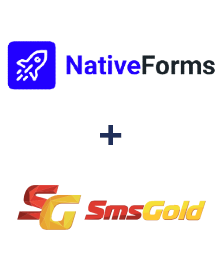 Интеграция NativeForms и SMSGold Интеграция NativeForms и SMSGold