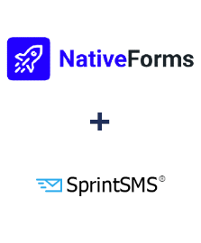 Интеграция NativeForms и SprintSMS