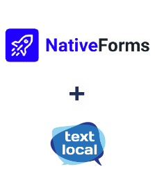 Интеграция NativeForms и Textlocal