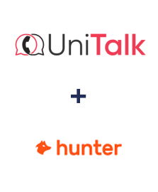 Интеграция UniTalk и Hunter.io