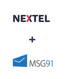 Интеграция Nextel и MSG91